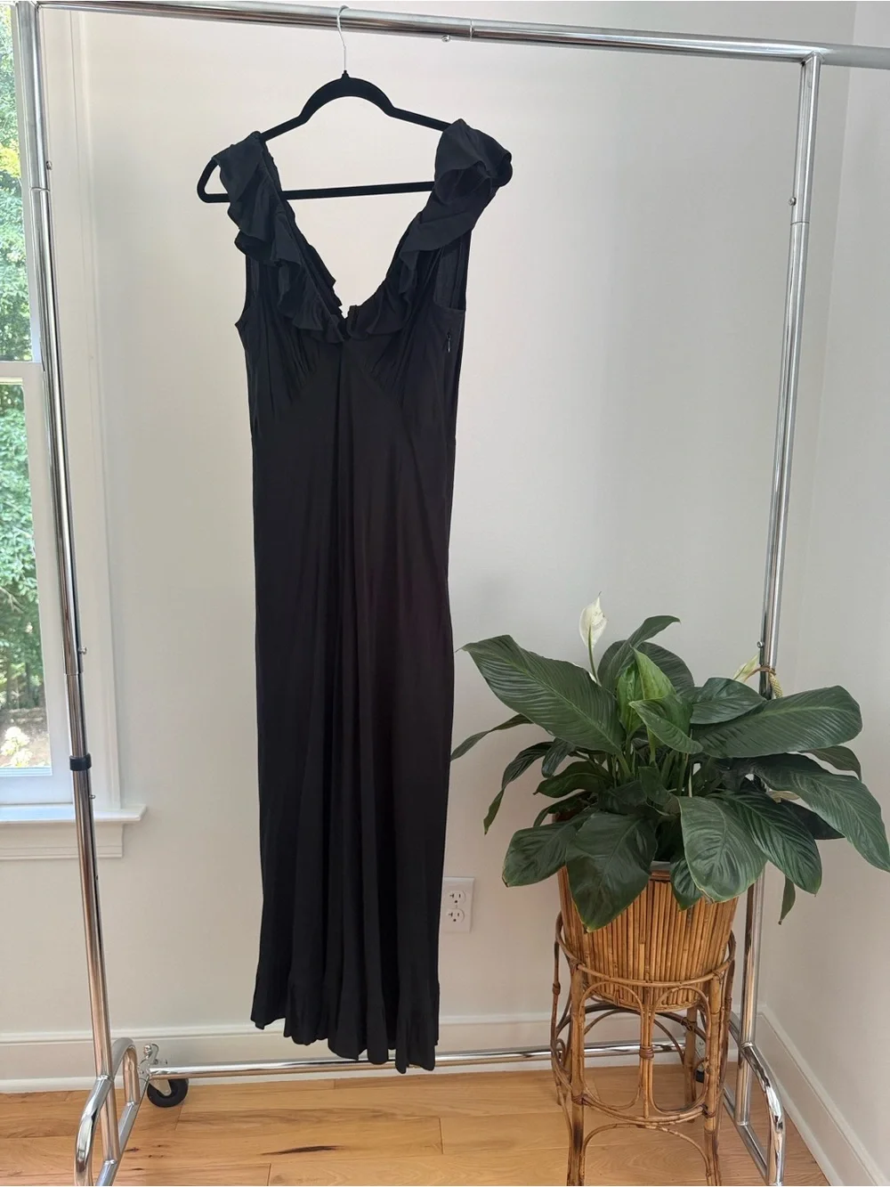 Doen Alexis dress in Noir / midi dress / new without tags - Picture 6 of 6